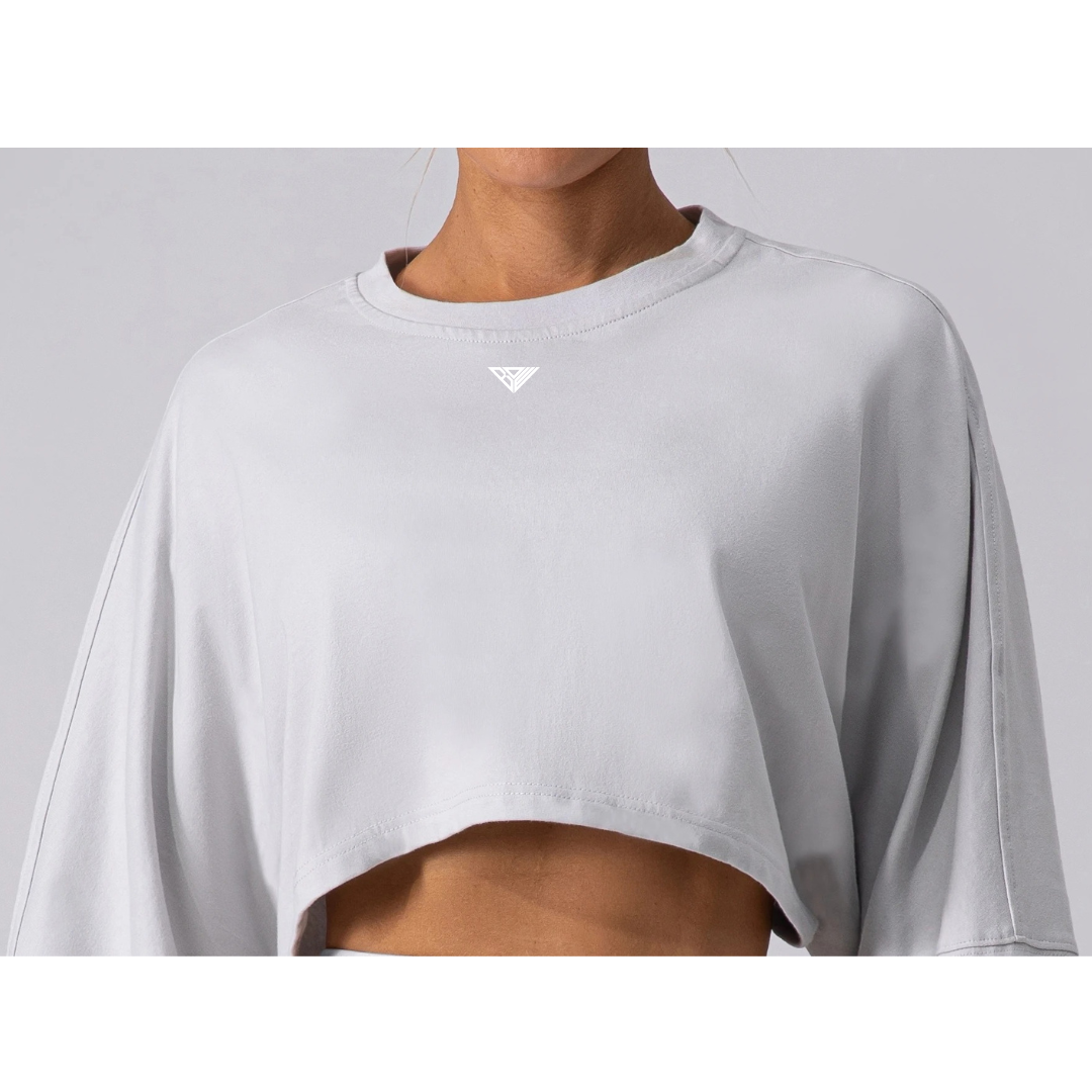 Oversized Crop T-Shirt - BD WEAR