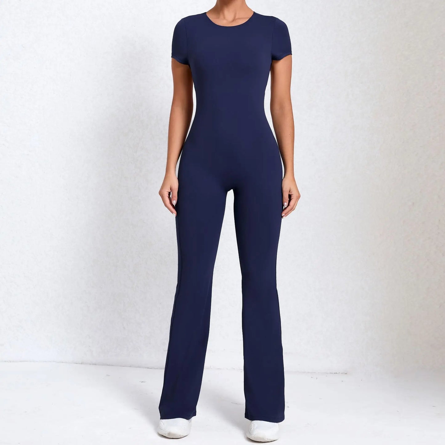 Callista Backless Flared Jumpsuit - BD WEAR