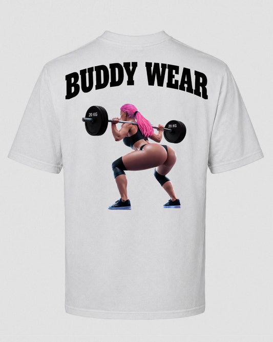 Titan Squat Queen Oversized T-shirts - BD WEAR