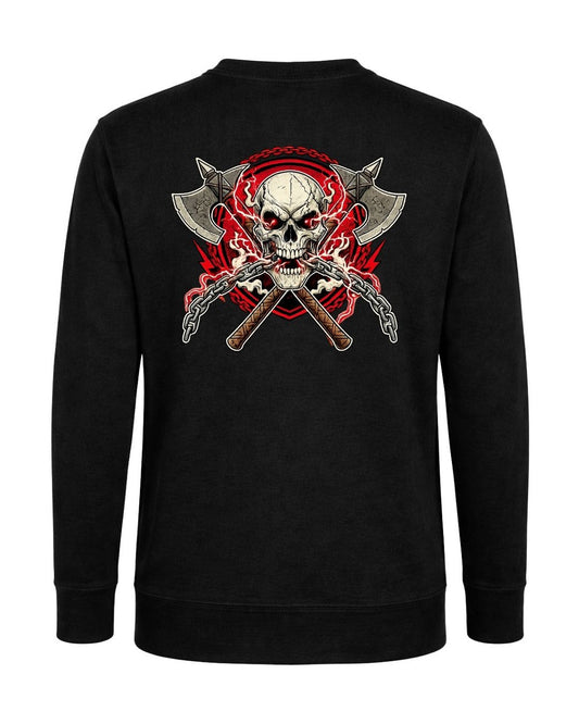 Titan Skull & Axes Crewneck