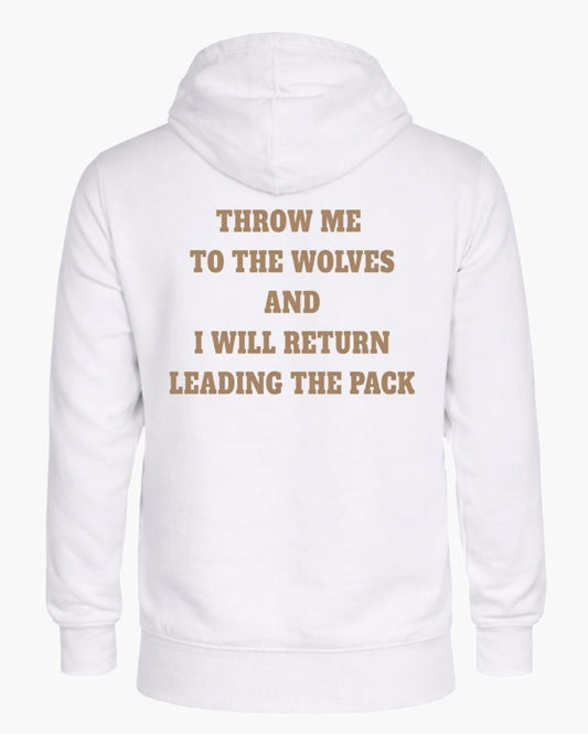 BD WEAR Titan Pack Leader Hoodie displayed on a model, featuring a comfortable fit and stylish design in a casual wear setting.