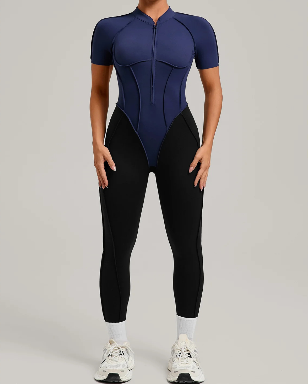 Inside-Out Two-Tone Edition Jumpsuit - BD WEAR