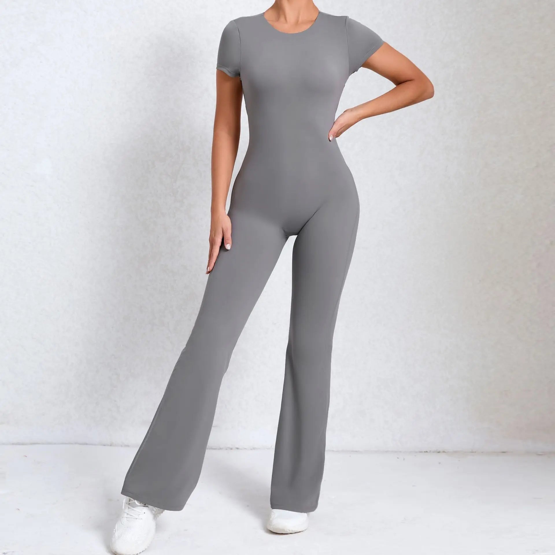 Callista Backless Flared Jumpsuit - BD WEAR