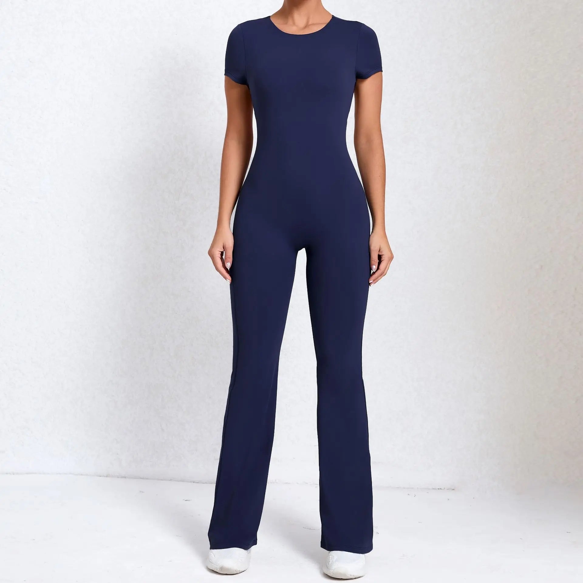 Callista Backless Flared Jumpsuit - BD WEAR