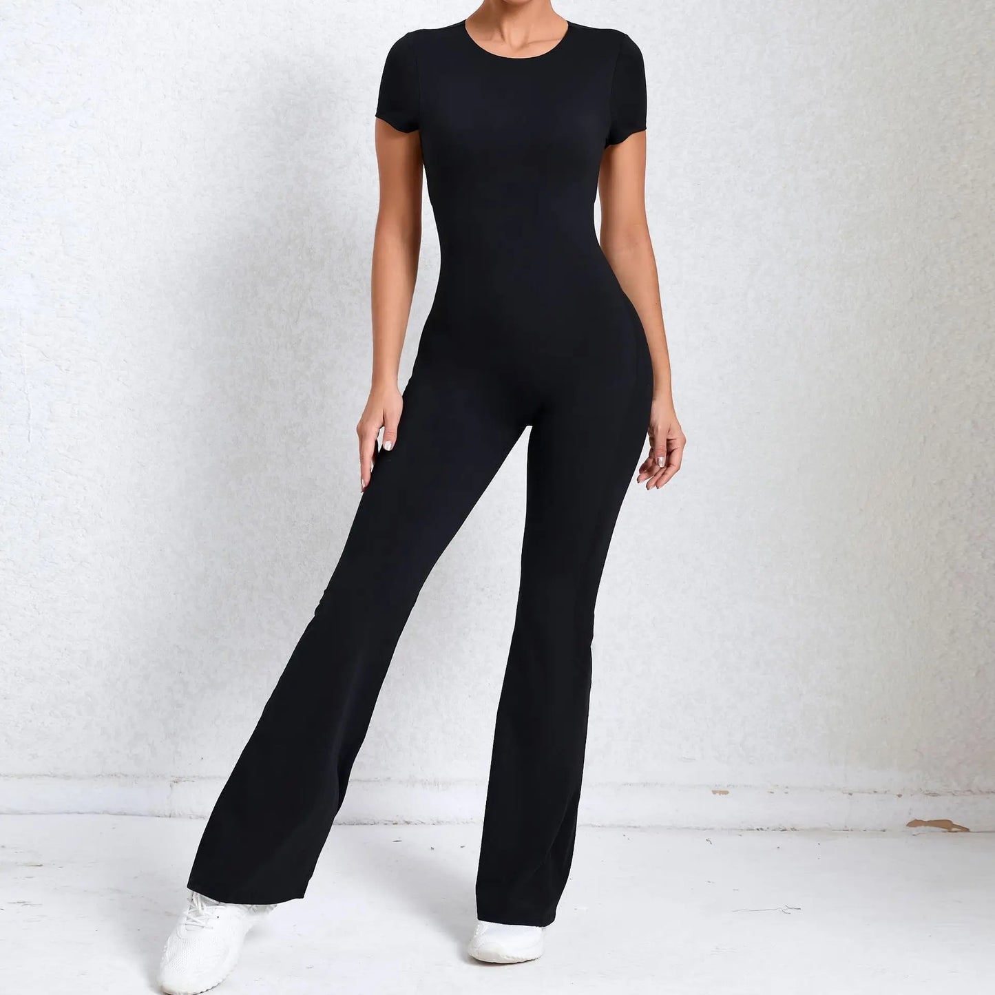 Callista Backless Flared Jumpsuit - BD WEAR