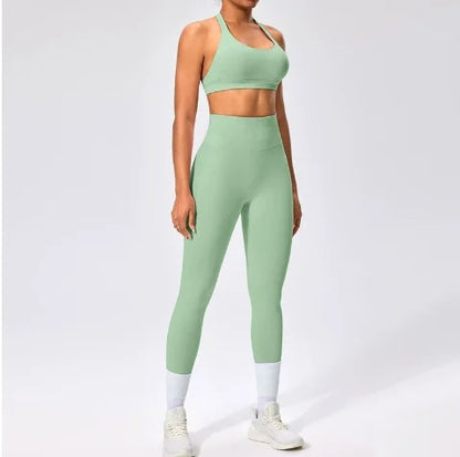 Aura Halter Legging Set