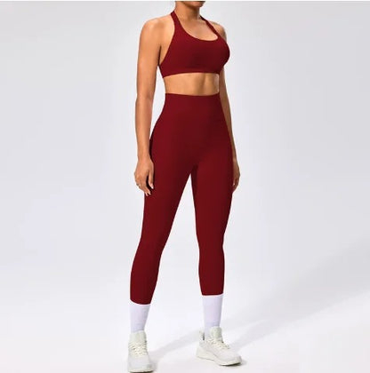 Aura Halter Legging Set